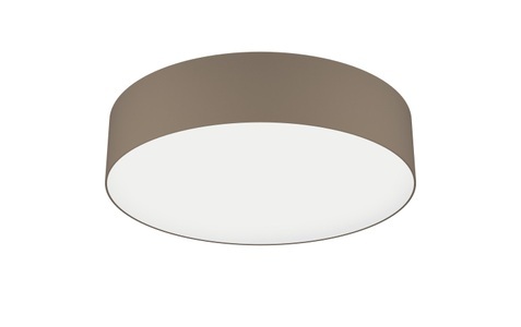XXXLutz, XXXLutz LED-DECKENLEUCHTE 35 W 57/15 cm , 900441* Romaro-Z , Weiss, Taupe , Metall, Kunststoff, Textil , 15 cm , matt,matt,Textilgeflecht , 003348229601, EGLO LED Deckenleuchte »Connect«, 1 flammig