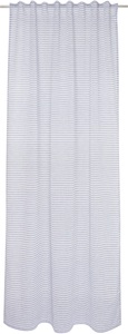 Tom Tailor, TOM TAILOR Vorhang »Natural Stripe«, (1 St.), transparent, TOM TAILOR HOME Vorhang »Natural Stripe«, (1 St.), transparent