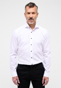 ETERNA Mode GmbH, SUPER SLIM Original Shirt in weiß unifarben, 
