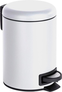 Wenko, WENKO Treteimer Leman, Wenko Treteimer Leman Weiss | 25 × 17.5 × 22.5 cm | 3 l