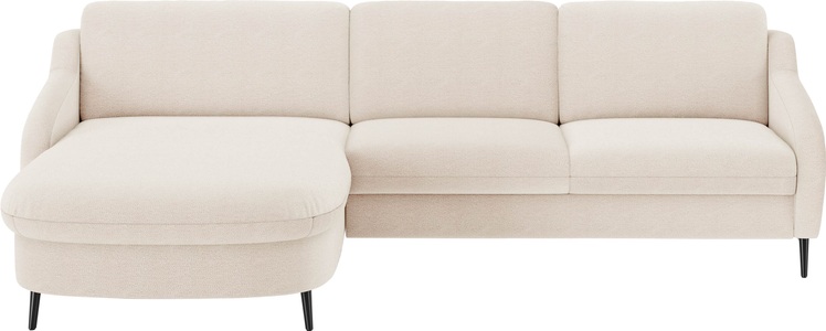 sit&more Ecksofa »Soul L-Form«, wahlweise mit Bettfunktion und Bettkasten oder Schubkasten