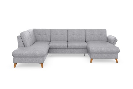 sit&more Wohnlandschaft »Göteborg«, inklusive Sitztiefenverstellung und Federkern, wahlweise mit Bettfunktion und Bettkasten