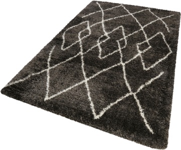 WECON HOME, Hochflor-Teppich, »Afella«, Wecon Home, rechteckig, Höhe 50 mm, maschinell gewebt, Wecon home Hochflor-Teppich »Afella«, rechteckig, 50 mm Höhe, Wohnzimmer