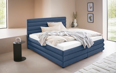 LeGer Home by Lena Gercke, LeGer Home by Lena Gercke Polsterbett »Maylis«, wahlweise mit und ohne Matratze und Lattenrost, incl. Bettkasten, 3 Matratzenarten bis zu 3 Härtegrade, auch in 200cm Breite, LeGer Home by Lena Gercke Polsterbett »Maylis«, wahlweise mit und ohne Matratze und Lattenrost, auch in 200cm Breite
