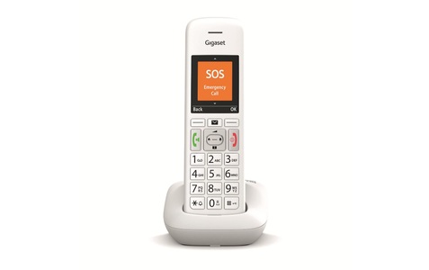 Gigaset, Gigaset Schnurlostelefon, Gigaset Schnurlostelefon E390 Weiss