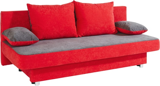 COLLECTION AB, COLLECTION AB Schlafsofa, COLLECTION AB Schlafsofa »ULLA inkl. Bettfunktion und Bettkasten«, Schlafsofa,Bettfunktion,Bettkasten,inkl. Rückenkissen,Armlehnekissen
