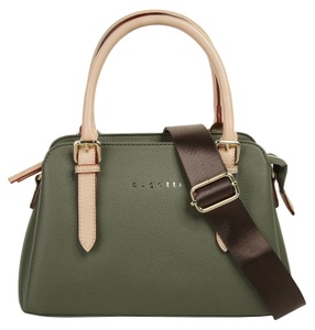 Bugatti, bugatti Henkeltasche »ELLA«, Bugatti - Handtasche Ella S, für Damen, Olivegrün, One Size