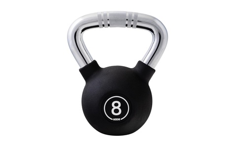 Koor, KOOR Kettlebell 8 kg, Schwarz, KOOR Kettlebell 8 kg, Schwarz
