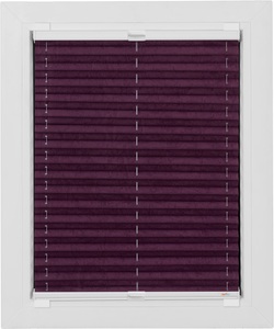 SUNLINES, sunlines Klebe-Plissee »One Size Style Crush«, blickdicht, ohne Bohren, verspannt, 