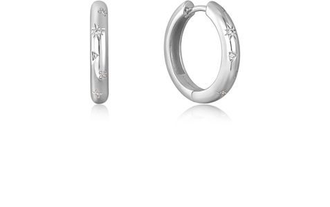 ANIA HAIE, ANIA HAIE Ohrringe Damen Silber 20mm, 