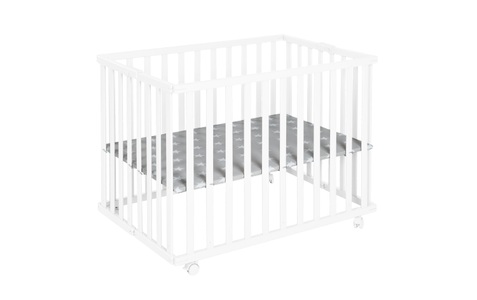 Roba, roba Laufgitter 74 x 100 cm weiß klappbar, roba® Laufgitter »klappbar Weiss 75 x 100 cm«, bis 15 kg