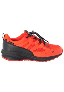 Jack Wolfskin, Jack Wolfskin Wasserdichte Wanderschuhe Kinder Unleash 4 Speed Texapore Kids 35 blau dark blue / orange, 