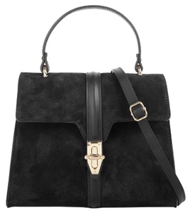CLUTY, Cluty Henkeltasche, Cluty Henkeltasche, echt Leder, Made in Italy