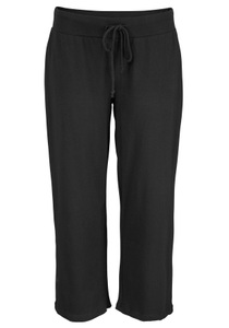 BEACHTIME, Beachtime 7/8-Strandhose, Beachtime 7/8-Strandhose, aus weichem Jersey, Wide-Leg, Jogginghose, Relaxhose