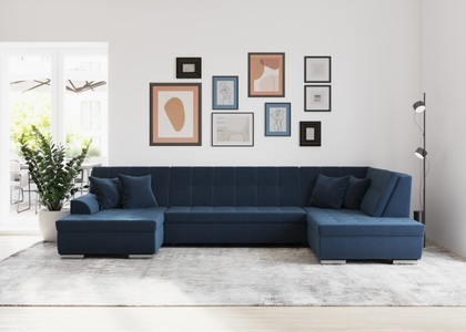 DOMO collection Wohnlandschaft »Treviso«, wahlweise mit Bettfunktion
