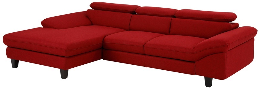 HOME AFFAIRE, Home affaire Ecksofa »Pilot«, wahlweise mit Bettfunktion und Bettkasten, Home affaire Ecksofa »Pilot L-Form«, wahlweise mit Bettfunktion und Bettkasten