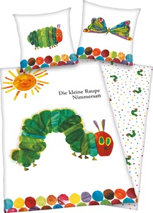 Herding Heimtextil, Herding Bettwäsche Raupe Nimmersatt, Herding Heimtextil Bettwäsche Raupe Nimmersatt
