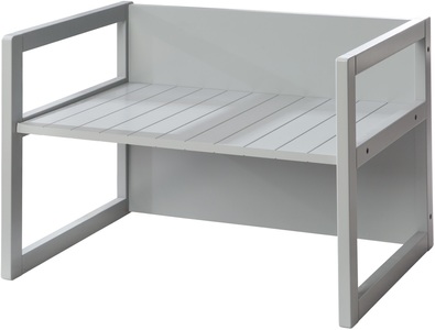 Roba, roba Sitzbank/Tisch, grau, roba® Sitzbank »Sitzbank/Tisch Kombination, grau«, für Kinder; in einen Tisch verwandelbar