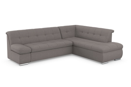 DOMO collection, DOMO collection Ecksofa »Mona«, wahlweise mit Bett- und Armlehnfunktion, DOMO collection Ecksofa »Mona L-Form bequem und komfortabel, Breite 271cm, L-Form« wahlweise mit Bett- und Armlehnfunktion