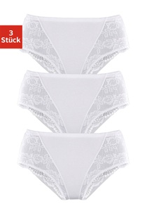 petite fleur Formslip 3er-Pack, aus elastischer Baumwoll-Qualität