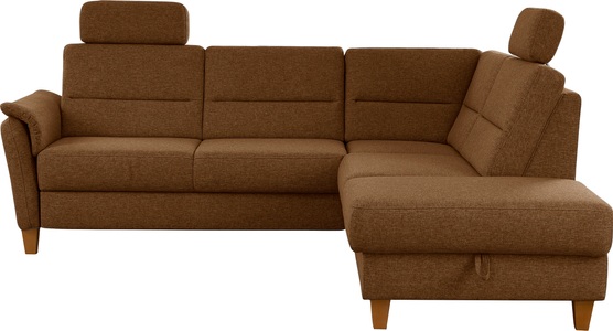 Home affaire Ecksofa »Palmera«, Federkern, wahlweise mit Bettfunktion und mit/ohne Stauraum