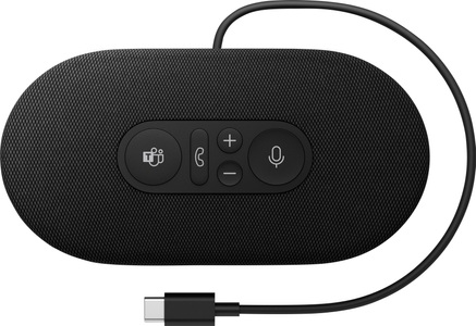 Microsoft, MICROSOFT Modern USB-C - Lautsprecher (Matt-schwarz), 