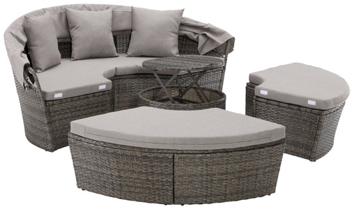 KONIFERA, KONIFERA Gartenlounge-Set »Tahiti Premium«, 