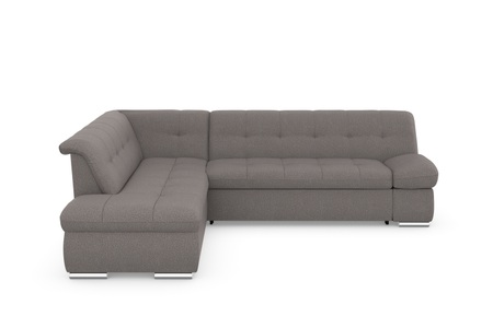 DOMO collection, DOMO collection Ecksofa »Mona«, wahlweise mit Bett- und Armlehnfunktion, DOMO collection Ecksofa »Mona L-Form bequem und komfortabel, Breite 271cm, L-Form« wahlweise mit Bett- und Armlehnfunktion
