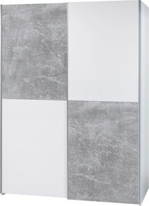 home24, home24 Schwebetürenschrank Niceville II, Schlafkontor Schwebetürenschrank »Puls Schlafzimmerschrank BESTSELLER Garderobenschrank Schrank«, Kleiderschrank mit Metallgriffleisten, viele Farben, Breite 170cm