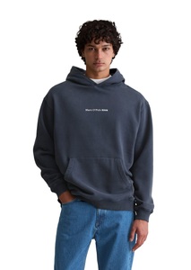 Marc O'Polo DENIM Hoodie, relaxed fit, Kängurutasche, Logoschriftzug