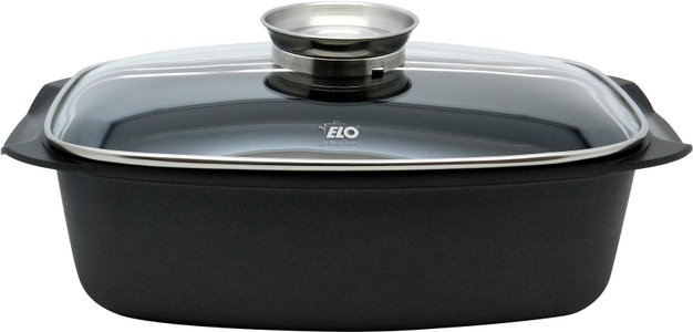 Elo, Elo Bräter »Alucast«, Elo Bräter »Alucast«, Aluminiumguss, (1 tlg.), Aromaknopf, Induktion