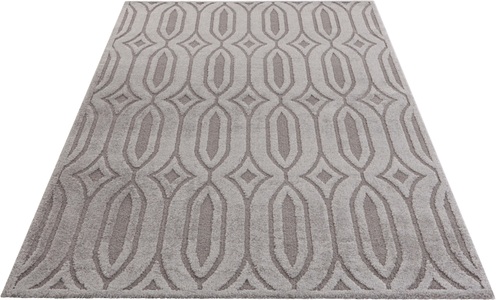 ELLE DECORATION, ELLE DECORATION Designteppich »Lantian«, rechteckig, 14 mm Höhe, Supersofter Kurzflor, Hoch-Tief Struktur Optik, Modernes Design, Wohnzimmer, Schlafzimmer, Robust, Pflegeleicht, ELLE DECORATION Designteppich »Lantian«, rechteckig, 14 mm Höhe, Supersofter Kurzflor, Hoch-Tief-Effekt, Modernes Design