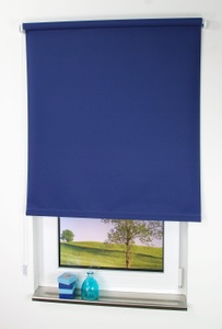 LIEDECO, Seitenzugrollo, Liedeco, »Kettenzugrollo, Uni«, Lichtschutz, Fixmass, 