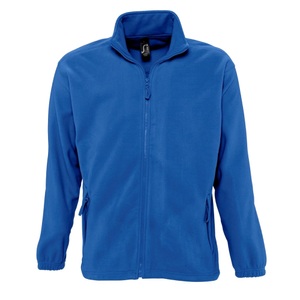 SOL's, SOLS Fleecejacke »Herren Outdoor Fleece Jacke North«, SOLS - Outdoor Fleece Jacke North, für Herren, Königsblau, Größe XXL