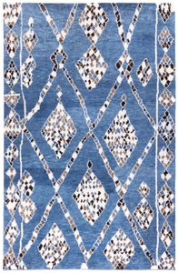 MorgenLand, morgenland Wollteppich »Berber Teppich - Meral - rechteckig«, rechteckig, handgeknüpft, morgenland Wollteppich »Berber Teppich - Meral - rechteckig«, rechteckig, 25 mm Höhe, handgeknüpft