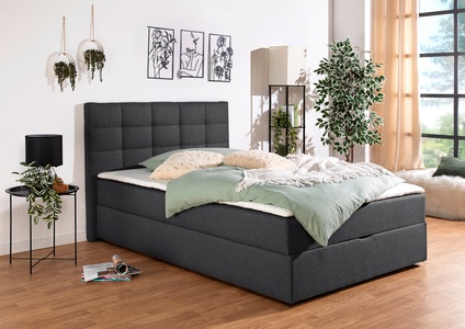 Home affaire Boxbett »Ovalo« wahlweise mit Bettkasten, in H2, H3 & H4 erhältilich