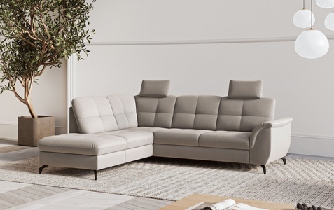 sit&more Ecksofa »Zora L-Form«, wahlweise mit Bettfunktion und Bettkasten