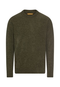 camel active Strickpullover, mit Rundhalsausschnitt