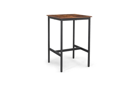 undefined, Bartisch »Braun/Schwarz«, VASAGLE Bartisch »Braun/Schwarz«