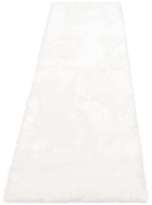 HOME AFFAIRE, Hochflor-Läufer, »Malin«, Home affaire, rechteckig, Höhe 43 mm, maschinell gewebt, Home affaire Hochflor-Läufer »Malin«, rechteckig, 43 mm Höhe, Shaggy in Uni-Farben, Teppich-Läufer, Brücke, leicht glänzend, besonders weich durch Microfaser, extra flauschig, Pflegeleicht, idealer Teppich für Wohnzimmer, Schlafzimmer, Diele/