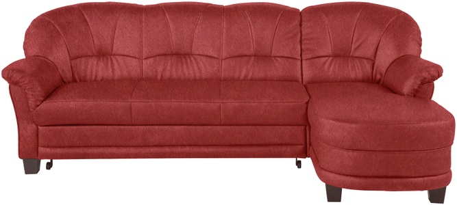HOME AFFAIRE, Home affaire Ecksofa »Camelita«, wahlweise mit Bettfunktion, Home affaire Ecksofa »Camelita, Landhaus Sofa, 2 Varianten: Recamiere- oder Ottomane, L-Form« wahlweise mit Bettfunktion