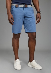 DELMAO Shorts kniefrei, gerades Bein, mit Eingrifftaschen und Gesässtaschen