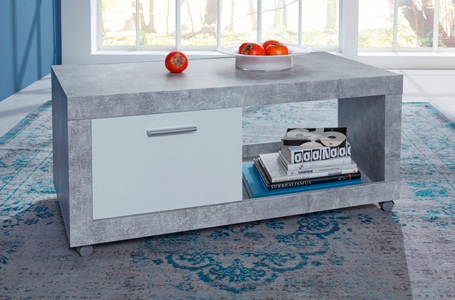 Trendteam, trendteam Couchtisch auf Rollen, 
