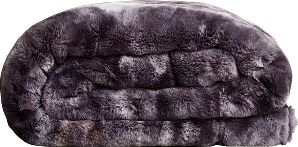 Star Home Textil, Wohndecke »Marmor«, Star Home Textil, Star Home Textil Wohndecke »Marmor« Kuscheldecke, Felloptik, Beige und Anthrazit, Pflegeleicht, Tierfrei