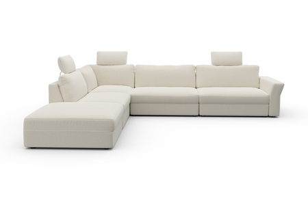 SIT&MORE, sit&more Ecksofa, mit Sitztiefenverstellung, sit&more Ecksofa »Cadabra L-Form«, Breite 356 cm, mit Sitztiefenverstellung