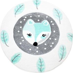 Carpet City, Kinderteppich, »Bueno Kids 1312«, Carpet City, rund, Höhe 13 mm, maschinell gewebt, 