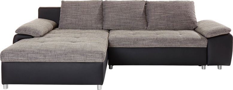 SIT&MORE, sit&more Ecksofa »Labene«, sit&more Ecksofa Labene, wahlweise mit Bettfunktion und Bettkasten, inkl. Rückenkissen