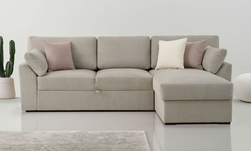 Home affaire Ecksofa »Citry Schlafsofa«, Breite 246 cm, Chenille, Bettfunktion, Bettkasten, L-Form