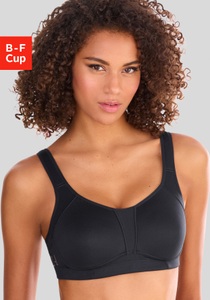 LASCANA ACTIVE, LASCANA ACTIVE Sport-BH, ohne Bügel für Sportarten mit starker Belastbarkeit, Basic Dessous, LASCANA ACTIVE Sport-BH, ohne Bügel für Sportarten mit starker Belastbarkeit