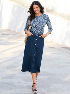 Inspirationen Print-Shirt »Rundhals-Shirt«